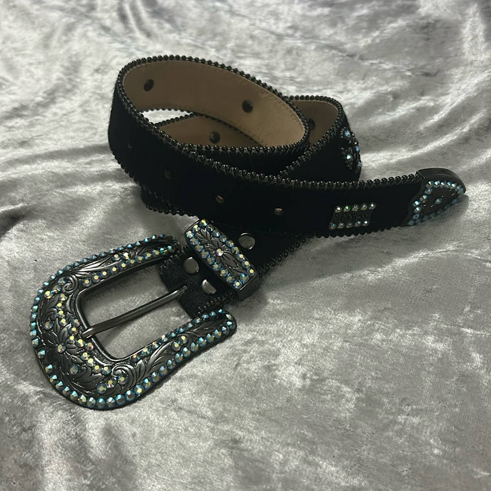 BB SIMON Pony Hair Belt